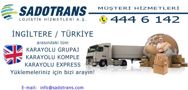 ingiltere nottingham parsiyel tir navlunu